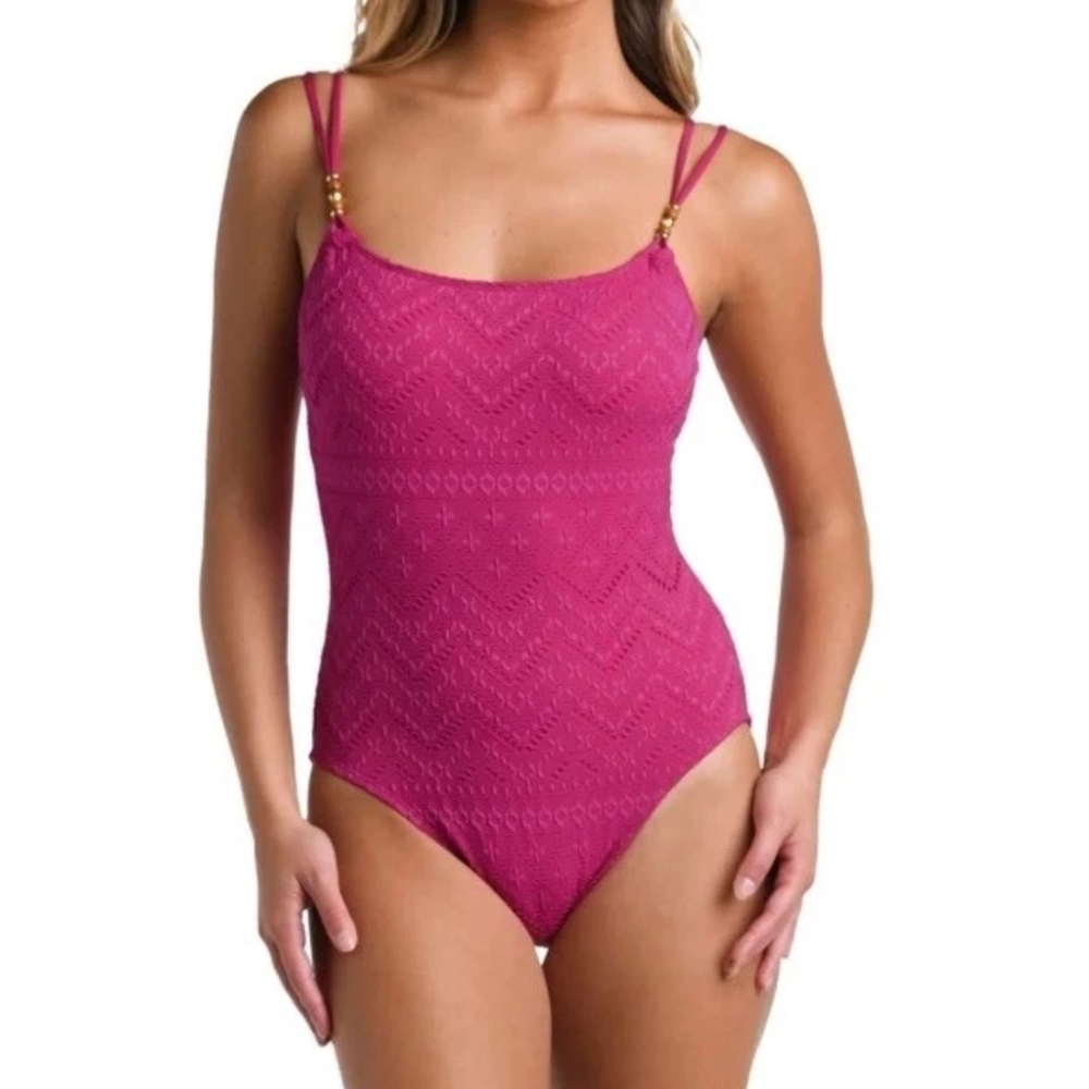 Elegant Pink Women's Swimsuit